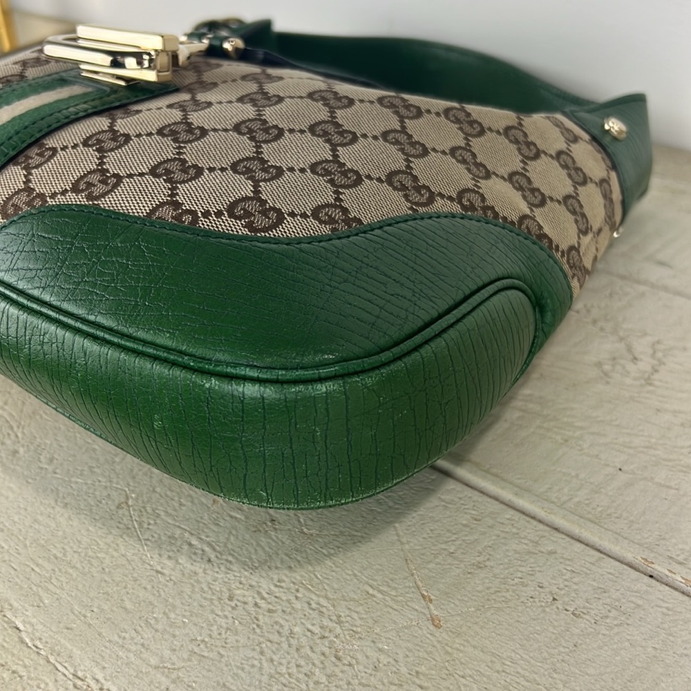 Sold on other platform Gucci Jackie Sherry Green One Shoulder bag - Picture 12 of 16